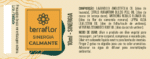 Rótulo do blend de óleos essenciais para acalmar Terra Flor