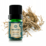 Frasco de óleo essencial Vetiver (Vetiveria zizanioides) diluído a 10% Terra Flor