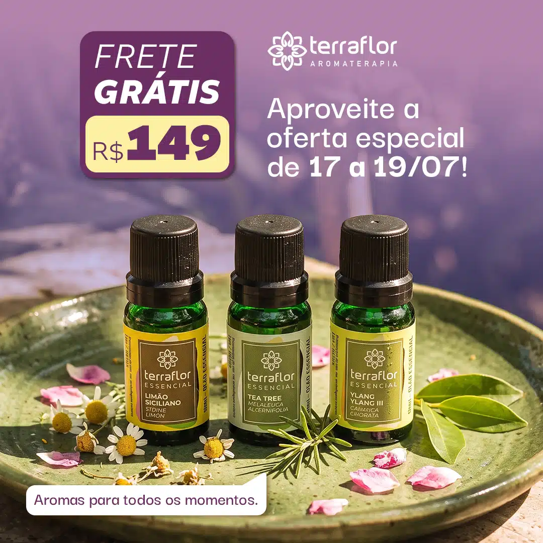 Frete Grátis em pedidos acima de R$149! Compre agora de 17 a 19/07