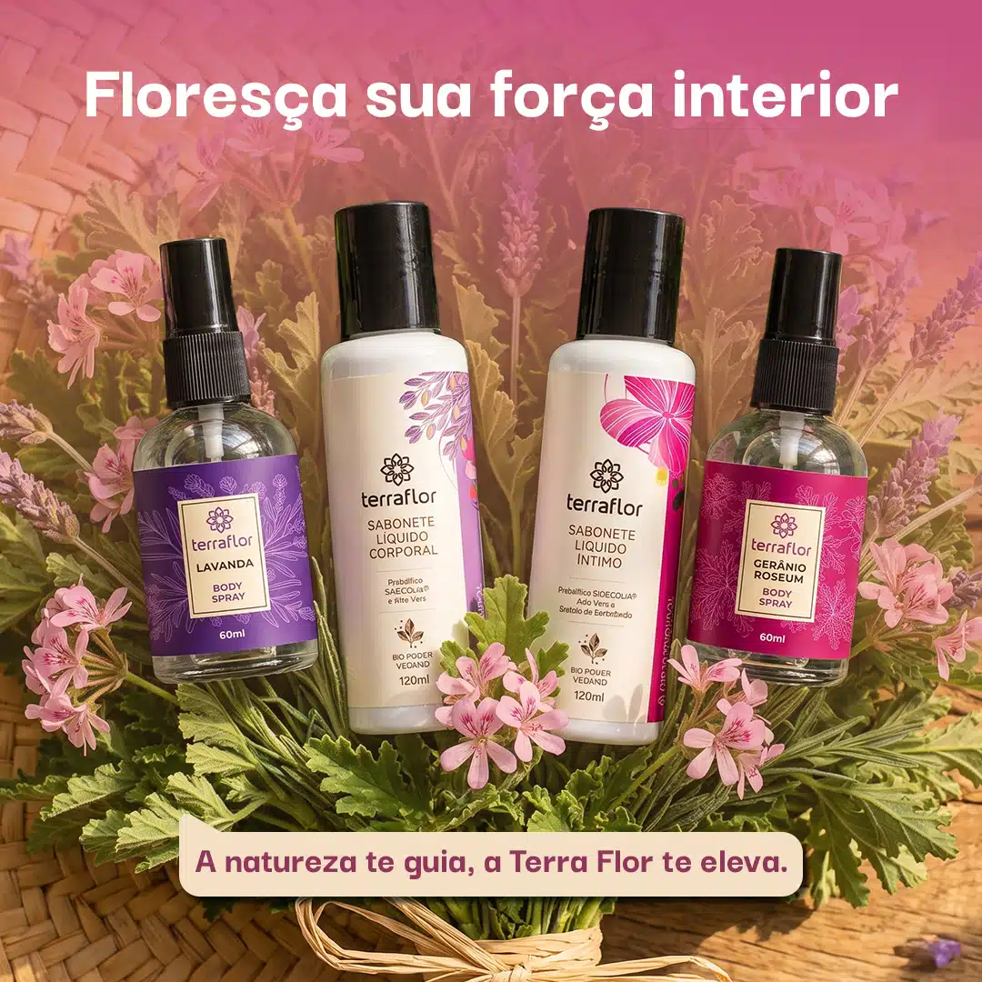 Floresça sua força interior 🌸 A natureza te guia, a Terra Flor te eleva!